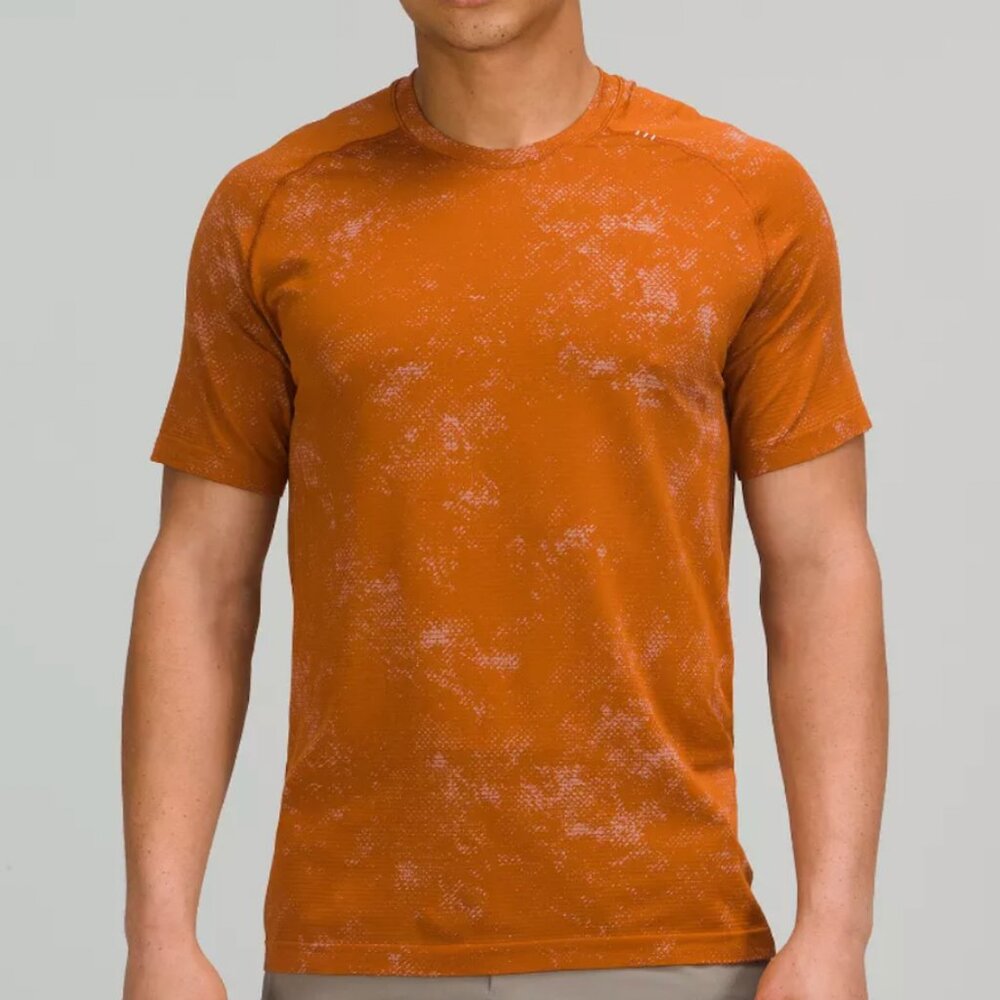 Lululemon Men’s XXL Metal Vent Tech Short Sleeve T-Shirt 2.0 Burnt Orange NWT